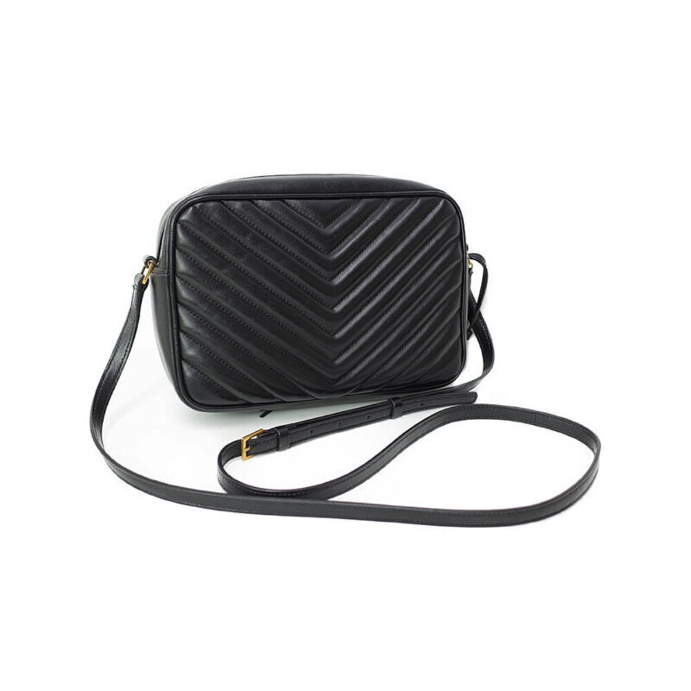 Saint Laurent Quilted Matelasse Paris Lou Camera Chain Shoulder Bag - Picture 2 of 5